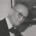 Portrait de l'artiste peintre savoyard Henri Mège